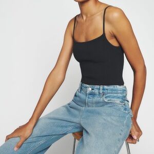 Reformation Eli Ribbed Sweater Tank